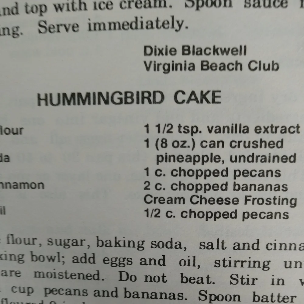 Recipe Book Of Delicious Food💥🥮🍮Vintage Sumptuous Silhouettes Pilot Club